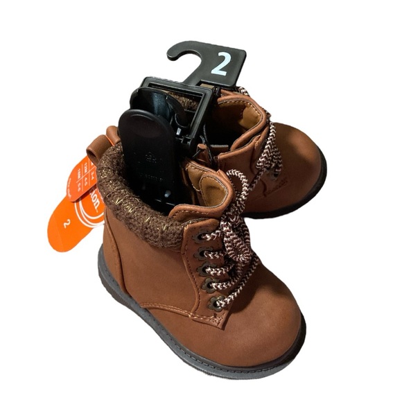 Wonder Nation Sweater Boots With Zipper - Picture 9 of 9